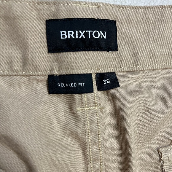 NWT - Brixton Men’s Relaxed Fit Shorts - Size 36 - Picture 9 of 11